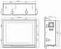 Промышленный панельный компьютер P1127E-500-US wPCI