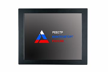 Промышленный монитор FRONT Display DNA-17-GS   ТФПМ.467846.111   17”, 1280x1024, front IP65, 12~30В DC, БП 230В AC