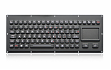 Промышленная клавиатура K-TEK-M330TP-FN-BL-NV-EMC-OEM-US/RU-USB