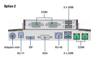 Панельный компьютер UPOS-211FP-BST40