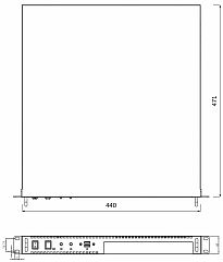 Промышленный компьютерный корпус AX61135TM-RC