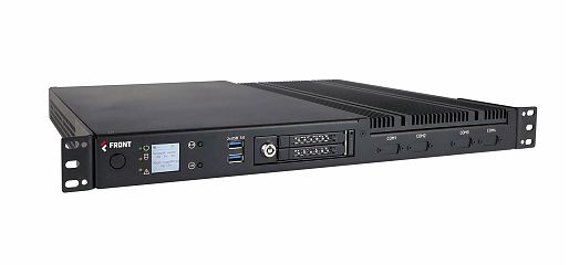 Аппаратная платформа для сервера телемеханики FRONT Rack RUS04 1U/i5-12500T/16GB/512GBx2/AstL [FR-RUS04-0007] ТФПМ.466219.004-01