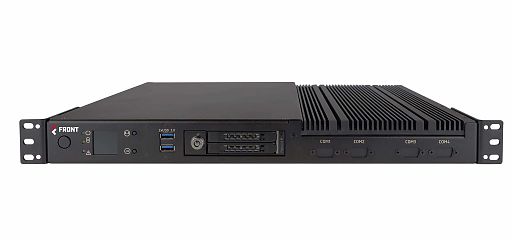 Аппаратная платформа для сервера телемеханики FRONT Rack RUS04 1U/i5-12500T/16GB/512GBx2/AstL [FR-RUS04-0007] ТФПМ.466219.004-01