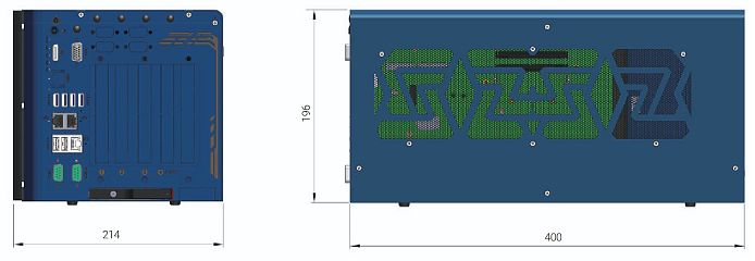 Многослотовый встраиваемый компьютер Nuvo-10108GC