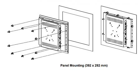 Промышленный монитор FPM-8151H-R3BE