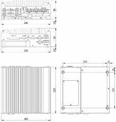 Компактный встраиваемый компьютер Nuvo-7002E