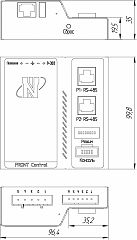 Миниатюрный компьютер для сбора и обработки данных FRONT Control 150.920