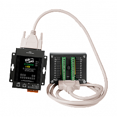 Модуль U-7519ZM/S2 OPC UA I/O Module with 10-channels AI, 3-channels DO, and 2-port Ethernet Switch