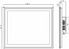 Промышленный панельный компьютер FRONT Panel I528 17