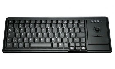 Промышленная клавиатура TKL-083-TB14-KGEH-BLACK-USB-US/CYR (KL22269)