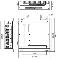 Многослотовый встраиваемый компьютер TANK-XM811-i5AC