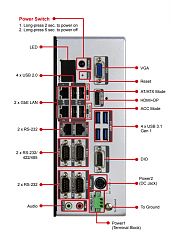 Многослотовый встраиваемый компьютер TANK-871-Q170i-i5/4G
