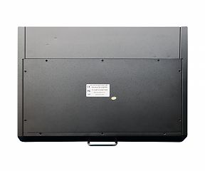 Промышленная клавиатура K-TEK-1U-KB-TP-PL-B-US/RU-USB