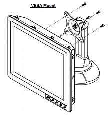 Промышленный монитор R19L100-MLA3/GS