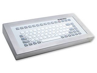 Клавиатура промышленная силиконовая в металлическом корпусе TKG-083b-MGEH-USB-US/CYR (KG20239)