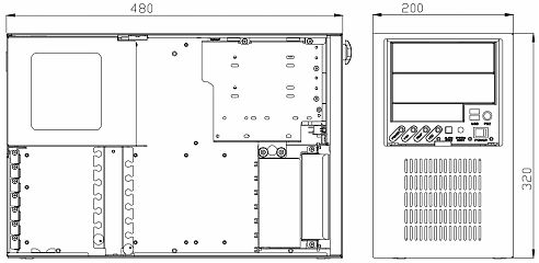 Промышленный настольный компьютер FRONT System A586 i5-10500/8GB/512GB/NoOS [FS-A586-0012]