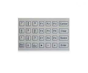 Промышленная клавиатура K-TEK-D159KP-28-USB