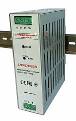 Блок питания 120W/24V/DIN, 94~264VAC IN, 24VDC OUT 120W