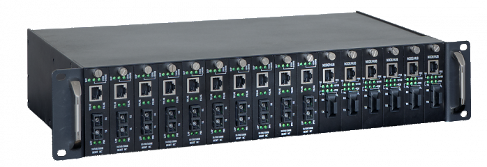 Шасси медиаконвертера RACK2000D-N