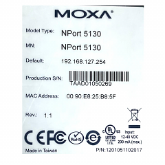 Преобразователь NPort 5130 (уценка 1)