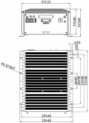 Многослотовый встраиваемый компьютер NISE3900P2-WOA