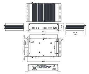 Ультракомпактный встраиваемый компьютер eBOX625-842-FL-DC-J1900