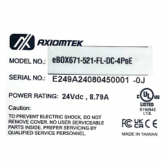Компактный встраиваемый компьютер eBOX671-521-FL-DC-4PoE (уценка 2)