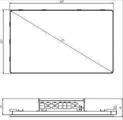 Промышленный панельный компьютер FRONT Station 580.sX