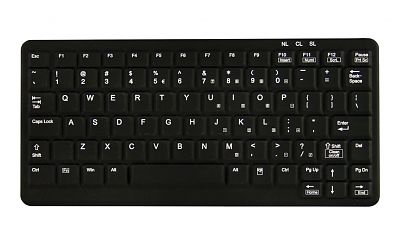 Клавиатура пылевлагозащищённая TKG-083-IP68-KGEH-BLACK-USB-US/CYR (KG25215)