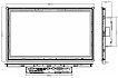 Промышленный панельный компьютер FRONT Panel Y069 23.8