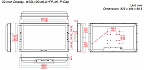 Промышленный монитор W32L100-MLA1FP-4K