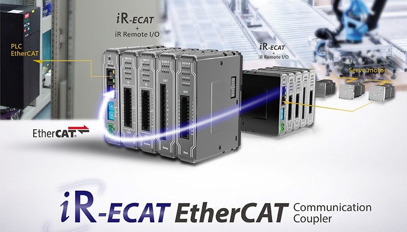 iR ECAT - коммуникационный модуль серии iR с интерфейсом EtherCAT