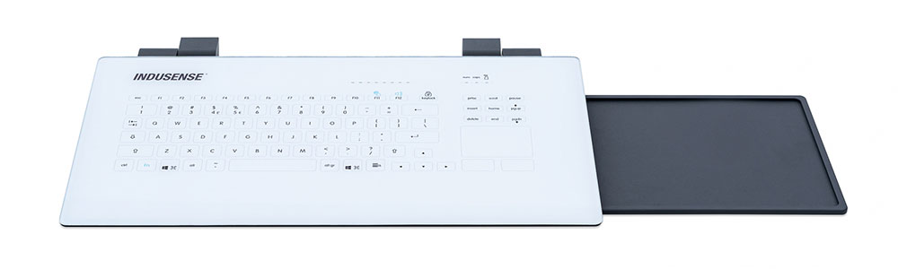 Ёмкостная  сенсорная клавиатура со стеклянной поверхностью