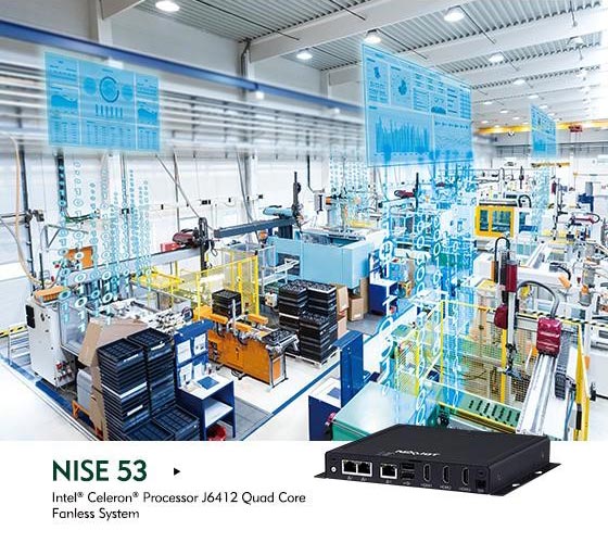 Ультракомпактный встраиваемый компьютер Nexcom NISE 53