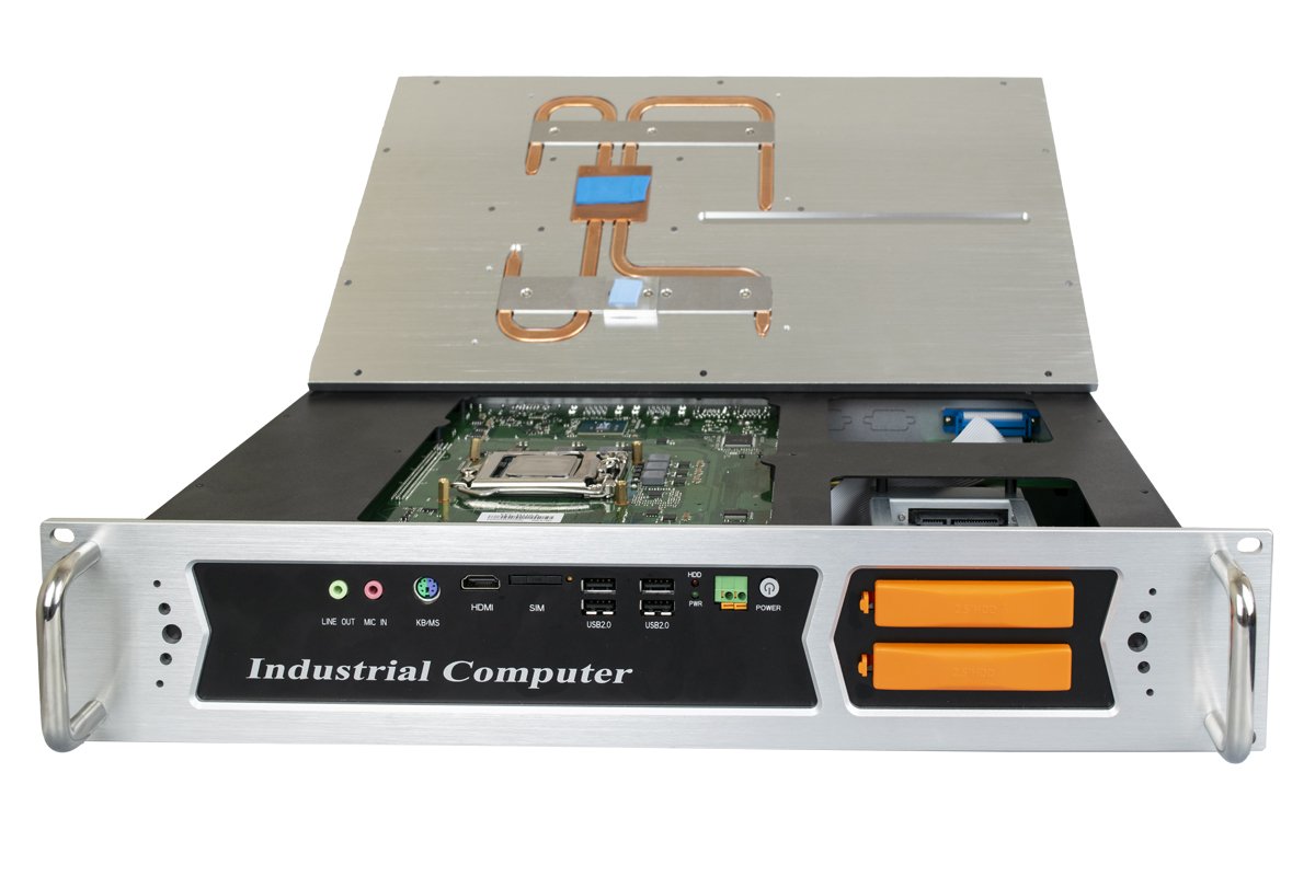 Промышленный стоечный компьютер FRONT Rack 520 с пассивной системой охлаждения