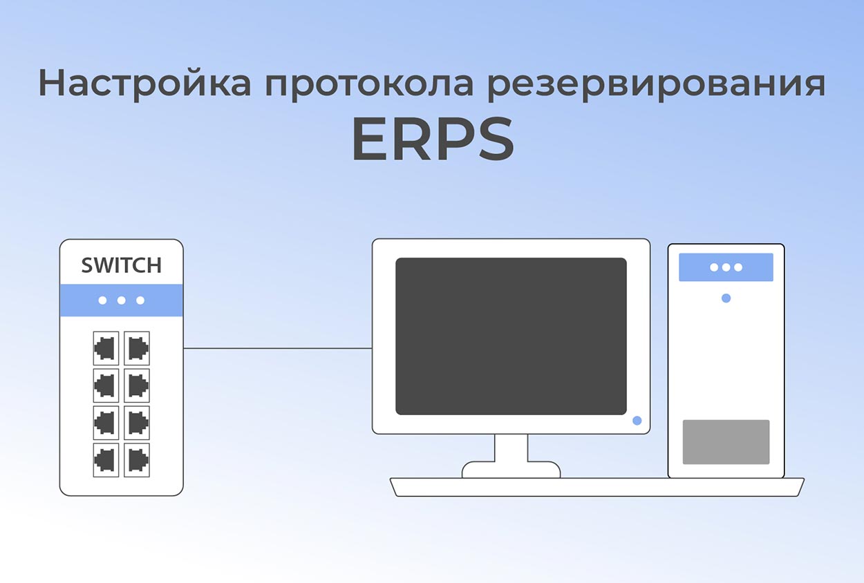 Настройка протокола резервирования ERPS Настройка протокола резервирования ERPS