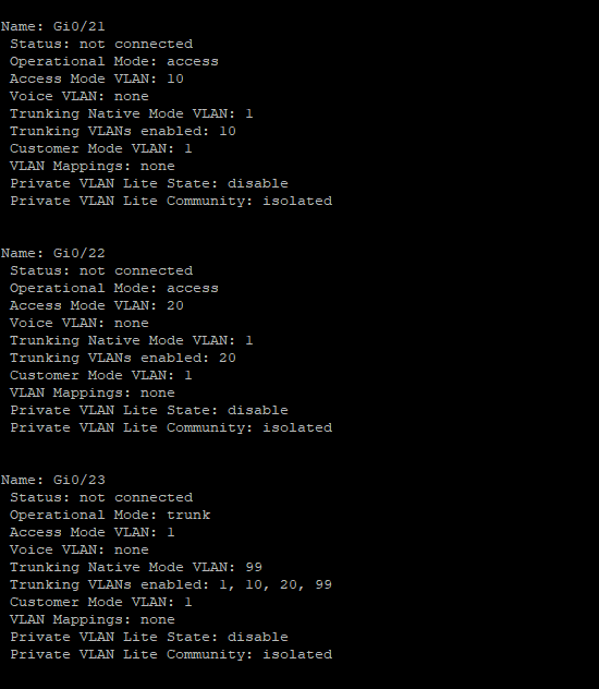 Настройка VLAN на  коммутаторах Инзер и Инзер-М