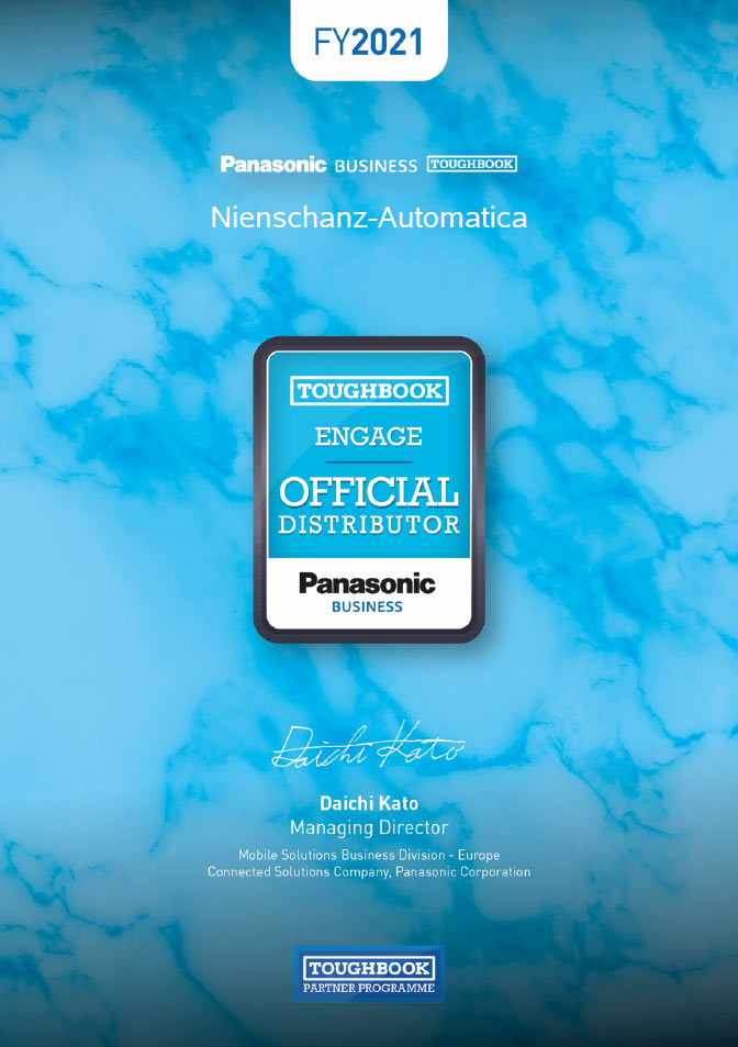Компания «Ниеншанц-Автоматика» - официальный авторизованный дистрибутор мобильных компьютерных решений Panasonic
